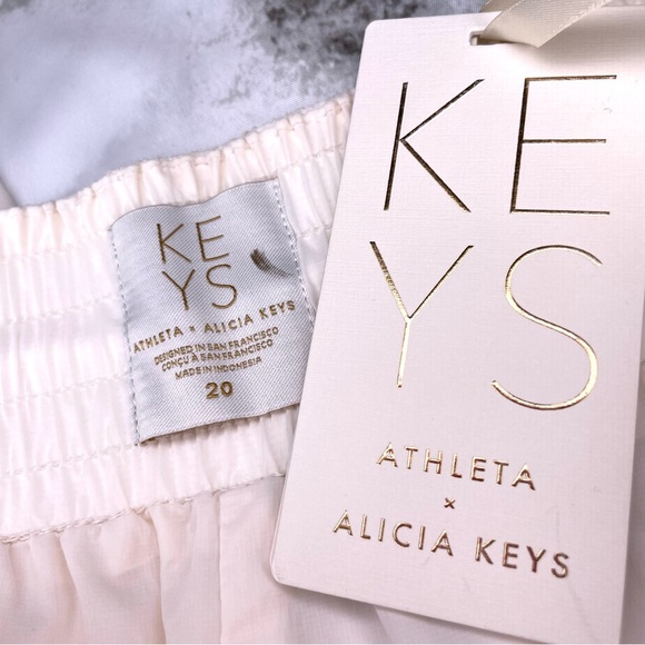 NWT Athleta x Alicia Keys Utility Pant  Off White 20 - Picture 3 of 14